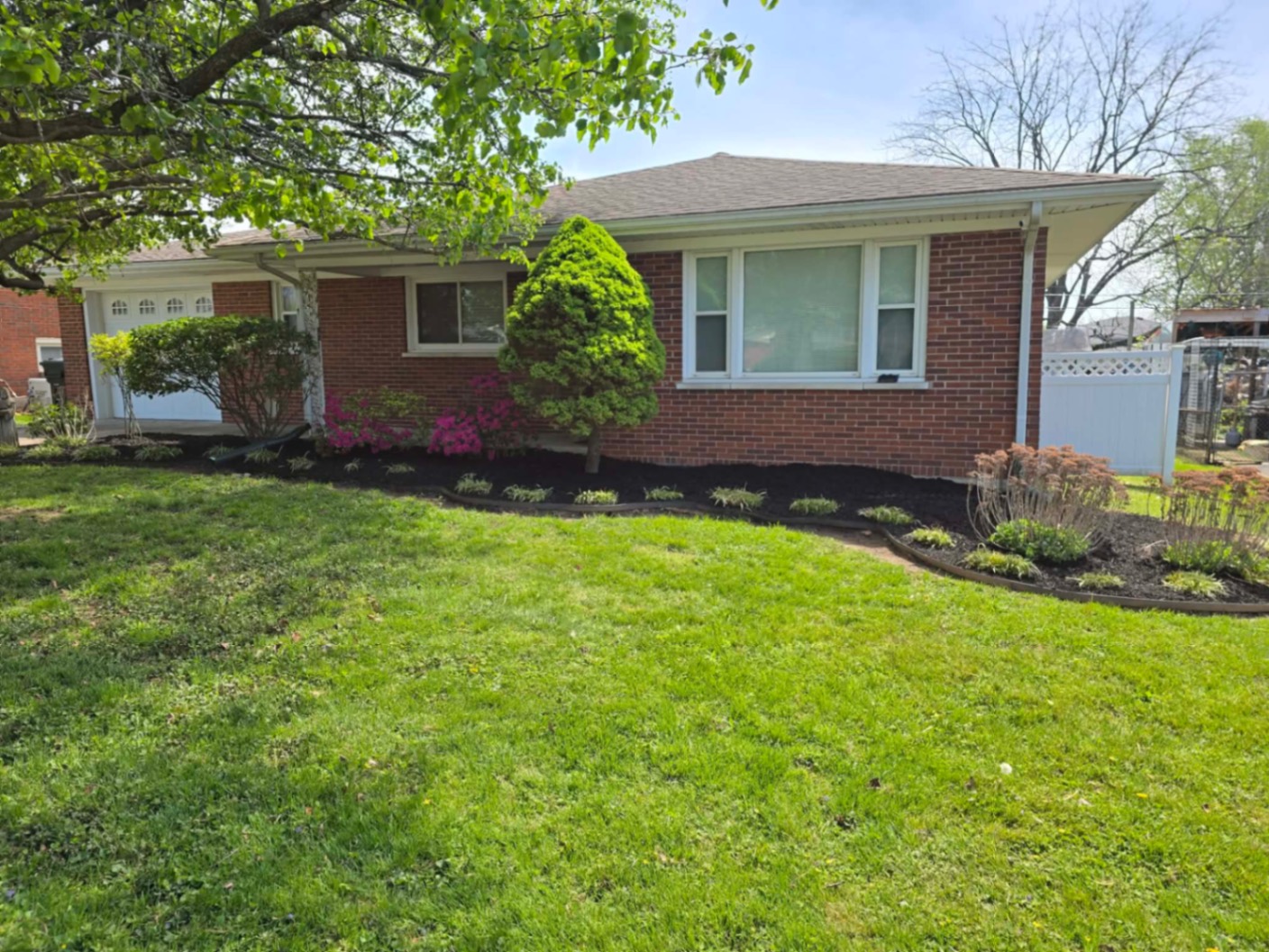 Full front-yard install